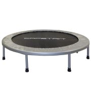 Capetan® Fit Fly Silver 140 cm Zimmertrampolin – 100 kg Belastbarkeit, Federabdeckung von Premiumkategorie Capetan® Fit Fly Silver 140 cm Zimmertrampolin – 100 kg Belastbarkeit, Federabdeckung von Premiumkategorie