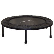 Capetan® Premium Fly 97 cm Zimmertrampolin – 100 kg Belastbarkeit, Federabdeckung aus kraftvollem Polyesterstoff Capetan® Premium Fly 97 cm Zimmertrampolin – 100 kg Belastbarkeit, Federabdeckung aus kraftvollem Polyesterstoff