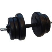 Capetan® Sport 10 kg erweiterbares Einhandhantelset mit Vinylscheiben, mit 1 Stck. Stange von 25 mm Durchm. – Zementhantel – Plastikhantel Capetan® Sport 10 kg erweiterbares Einhandhantelset mit Vinylscheiben, mit 1 Stck. Stange von 25 mm Durchm. – Zementhantel – Plastikhantel
