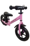 Capetan® Energy Plus Pinkfarbenes Laufrad mit 12" Rädern mit Schutzblech und Klingel – Kinderfahrrad ohne Pedal