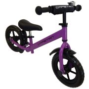   Capetan® Energy Plus lilafarbiges Laufrad mit 12" Rädern mit Schutzblech und Klingel – Kinderfahrrad ohne Pedal