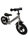 Capetan® Energy Plus silberfarbenes Laufrad mit 12" Rädern mit Schutzblech und Klingel – Kinderfahrrad ohne Pedal
