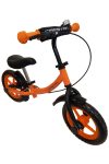 Capetan® Sirius Premium Line Orangenfarbiges mit Bremse versehenes Laufrad mit 12" Rädern mit Schutzblech und Klingel – Kinderfahrrad ohne Pedal