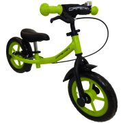   Capetan® Sirius Premium Line Laufrad, 12” Räder, grün, mit Schutzbleche, Hinterrad-Handbremse und Klingel, Lernfahrrad ohne Pedale.