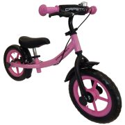   Capetan® Sirius Premium Line Pinkfarbenes mit Bremse versehenes Laufrad mit 12" Rädern mit Schutzblech und Klingel – Kinderfahrrad ohne Pedal