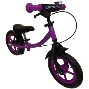   Capetan® Sirius Premium Line lilafarbiges mit Bremse versehenes Laufrad mit 12" Rädern mit Schutzblech und Klingel – Kinderfahrrad ohne Pedal