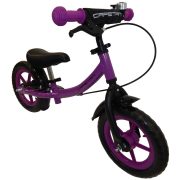 Capetan® Sirius Premium Line lilafarbiges mit Bremse versehenes Laufrad mit 12" Rädern mit Schutzblech und Klingel – Kinderfahrrad ohne Pedal Capetan® Sirius Premium Line lilafarbiges mit Bremse versehenes Laufrad mit 12" Rädern mit Schutzblech und Klingel – Kinderfahrrad ohne Pedal