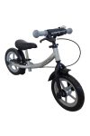 Capetan® Sirius Premium Line Silberfarbenes mit Bremse versehenes Laufrad mit 12" Rädern mit Schutzblech und Klingel – Kinderfahrrad ohne Pedal