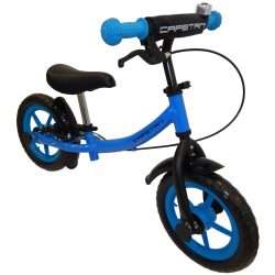   Capetan® Sirius Premium Line Dunkelblaues mit Bremse versehenes Laufrad mit 12" Rädern mit Schutzblech und Klingel – Kinderfahrrad ohne Pedal