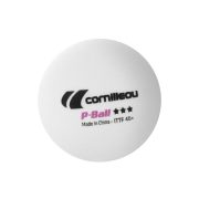 Cornilleau Tischtennisball Competition 3er Pack ITTF, weiße Ausführung