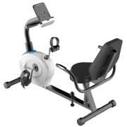Capetan® Fit Line X2.2 Liegefahrradtrainer mit einem 6 kg schweren Schwungrad, Pulsmesser, Tablethalter, mit 110 kg Belastbarkeit Capetan® Fit Line X2.2 Liegefahrradtrainer mit einem 6 kg schweren Schwungrad, Pulsmesser, Tablethalter, mit 110 kg Belastbarkeit