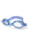 Golfinho Schwimmbrille für Kinder mit blauem Silikonband, mit durchsichtigen Linsen