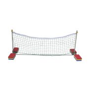   Golfinho Wasser-Volleyballgestell Set aus Aluminiumrohren – 200 x 60 x 60 cm, mit Netz & Auftriebskörpern aus EVAC Schaum