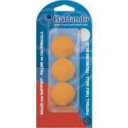 3 Stck. Garlando orangene Standard-Kickerbälle in Gehäuse 3 Stck. Garlando orangene Standard-Kickerbälle in Gehäuse