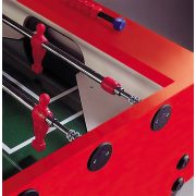 Garlando G-500W roter Fußballtisch für Außenverwendung mit Teleskopstangen