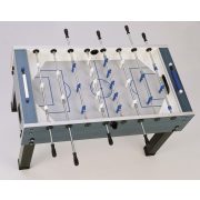 Garlando G-500W Fußballtisch für Außenverwendung mit durchgehenden Stangen – blau-silbern