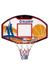Garlando Atlanta Streetballbrett in Juniorengröße mit Ring und Netz – 71 x 45 cm