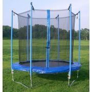 Garlando Combi M 244 cm Sicherheitstrampolin für den Außenraum – extra sicheres, niedriges (60 cm hohes) Trampolin mit Sicherheitsnetz Garlando Combi M 244 cm Sicherheitstrampolin für den Außenraum – extra sicheres, niedriges (60 cm hohes) Trampolin mit Sicherheitsnetz