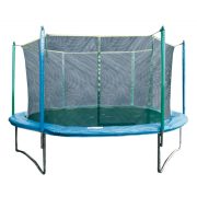 Garlando Combi L 305 cm Durchm. Trampolinset mit Sicherheitsnetz – Trampolin mit Schutznetz in extra sicherer, 68 cm hoher Ausführung Garlando Combi L 305 cm Durchm. Trampolinset mit Sicherheitsnetz – Trampolin mit Schutznetz in extra sicherer, 68 cm hoher Ausführung