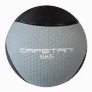   Capetan® Professional Line 6 kg springender Medizinball aus Gummi (auf Wasser schwimmend)