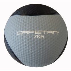   Capetan® Professional Line 7 kg springender Medizinball aus Gummi (auf Wasser schwimmend)