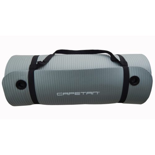 Capetan® Professional Line NBR Fitnessmatte mit Aufhängern, extra dick, in 185x61x1,5 cm Größe