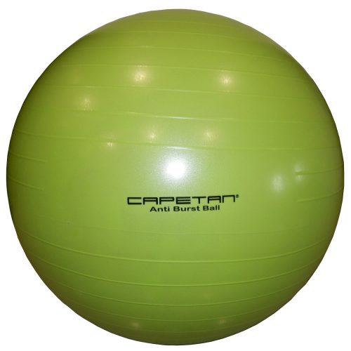 Capetan® LIMETTENGRÜNER 65 cm Durchm. „Anti-Burst” explosionsgeschützter Gymnastikball