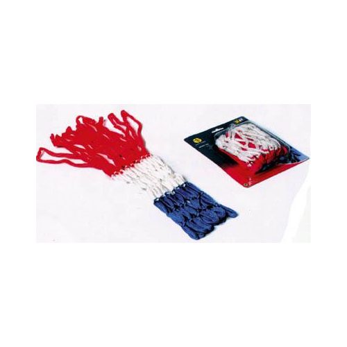 Tricolor Basketballnetz – 2-er Set