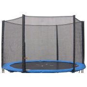 Sicherheitsnetz zu 396 cm Durchm. Fun und Fly High Trampolinen, zu Modellen mit 4 W-Beinen und 8 Netzstangen – auf die Stangen überziehbares Außennetz Sicherheitsnetz zu 396 cm Durchm. Fun und Fly High Trampolinen, zu Modellen mit 4 W-Beinen und 8 Netzstangen – auf die Stangen überziehbares Außennetz