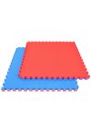 Capetan® Floor Line 100x100x2,5 cm rot-blaue Puzzle-Tatamimatte in einer Ausführung mit 100 kg/m3 hoher Dichte