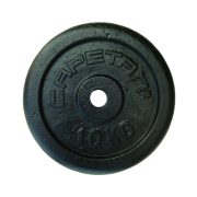 Capetan® 10 kg Hantelscheibe aus Stahl mit Hammerschlaglackierung, mit 31 mm Lochdurchmesser Capetan® 10 kg Hantelscheibe aus Stahl mit Hammerschlaglackierung, mit 31 mm Lochdurchmesser