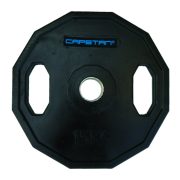 Capetan® 15 kg gummiüberzogene Olympiascheibe, zwei Griffen, mit eckigem rollhemmendem Rand, mit 51 mm Lochdurchmesser – gummierte Hantelscheibe Capetan® 15 kg gummiüberzogene Olympiascheibe, zwei Griffen, mit eckigem rollhemmendem Rand, mit 51 mm Lochdurchmesser – gummierte Hantelscheibe