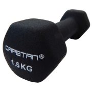   Capetan® Professional Line 2x1,5 kg ein Paar Einhandhanteln aus Stahl mit Neoprenüberzug