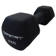 Capetan® Professional Line 2x4 kg ein Paar Einhandhanteln aus Stahl mit Neoprenüberzug Capetan® Professional Line 2x4 kg ein Paar Einhandhanteln aus Stahl mit Neoprenüberzug