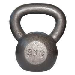   Capetan® Oracle 8 kg Kugelhantel mit Hammerschlaglackierung – Glockenhantel