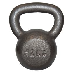   Capetan® Oracle 12 kg Kugelhantel mit Hammerschlaglackierung – Glockenhantel
