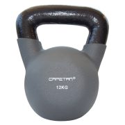   Capetan® 12 kg Kugelhantel mit Neoprenüberzug mit waagerechtem Handgriff