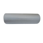Capetan® 15 cm Durchm. 45 cm lange SMR Rolle aus EVAC Schaumstoff mit einer Oberfläche mit Massagepunkten – in grauer Farbe
