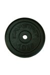 Capetan® 10 kg 31 mm Durchm. Hantelscheibe aus Stahl mit schwarz-seidenem Bezug