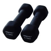 Capetan® Professional Line 2x0,75 kg ein Paar Einhandhanteln mit Neoprenüberzug – Neoprenhanteln Capetan® Professional Line 2x0,75 kg ein Paar Einhandhanteln mit Neoprenüberzug – Neoprenhanteln