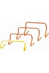 Capetan® Minihürdenset mit 30 cm fixer Höhe: 6-er Set, orangene Farbe